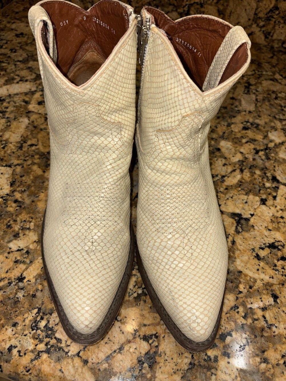 Redneck Riviera Faux Reptile Skin Western Boots Sz 9